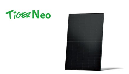 430-455W N-type 54pcs single-sided, half-cell, all-black module